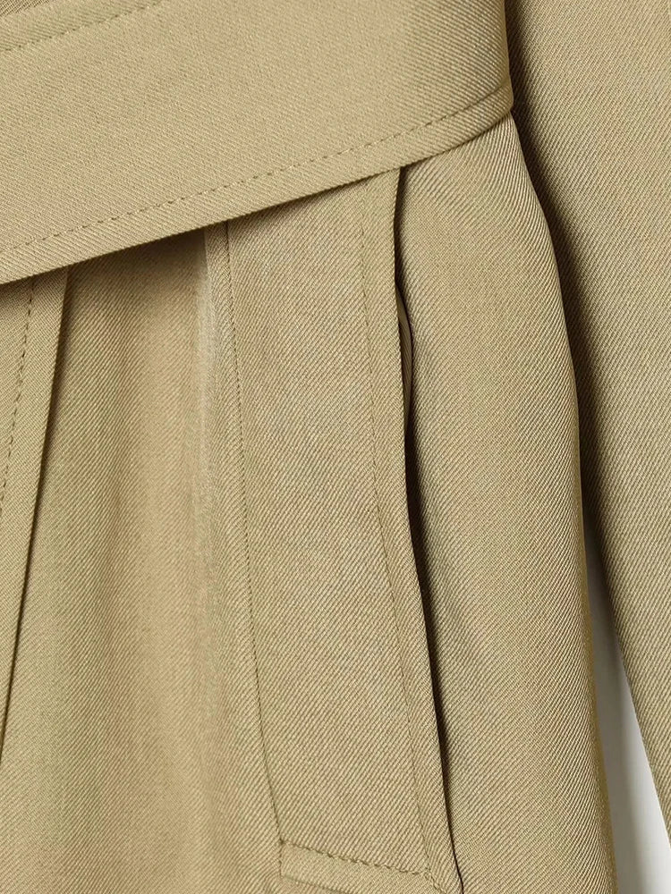 Trenchcoat Kurz mit Gürtel - JWANOFFIZIELL