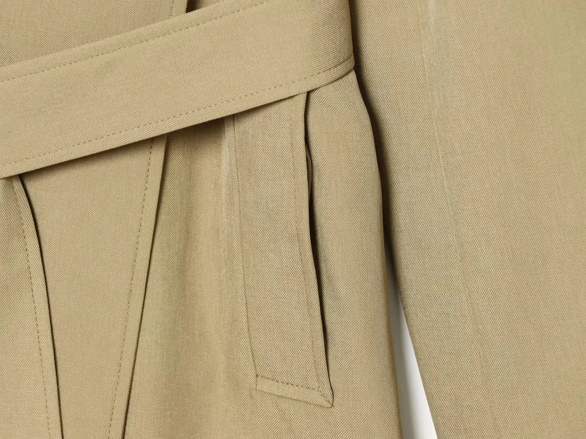 Trenchcoat Kurz mit Gürtel - JWANOFFIZIELL