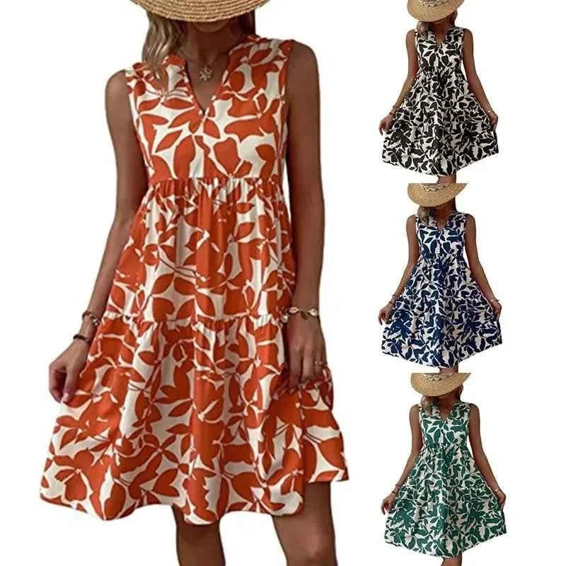 Boho Print Sommerkleid - JWANOFFIZIELL