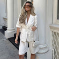 Blazer-Set Gestreift - JWANOFFIZIELL