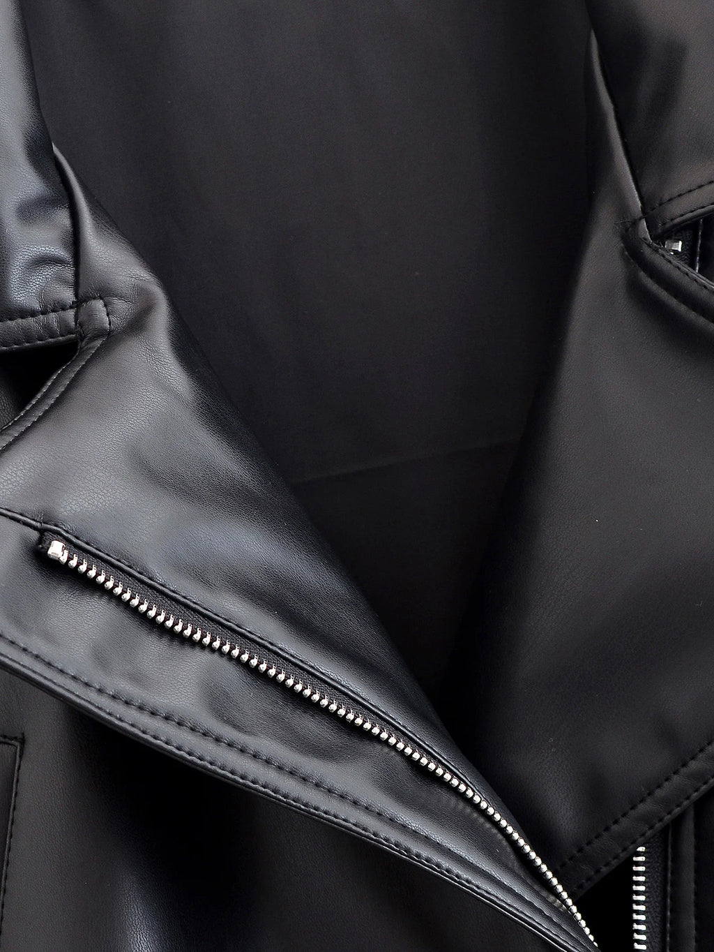 Kunstleder-Trenchcoat Vintage Motorrad - JWANOFFIZIELL