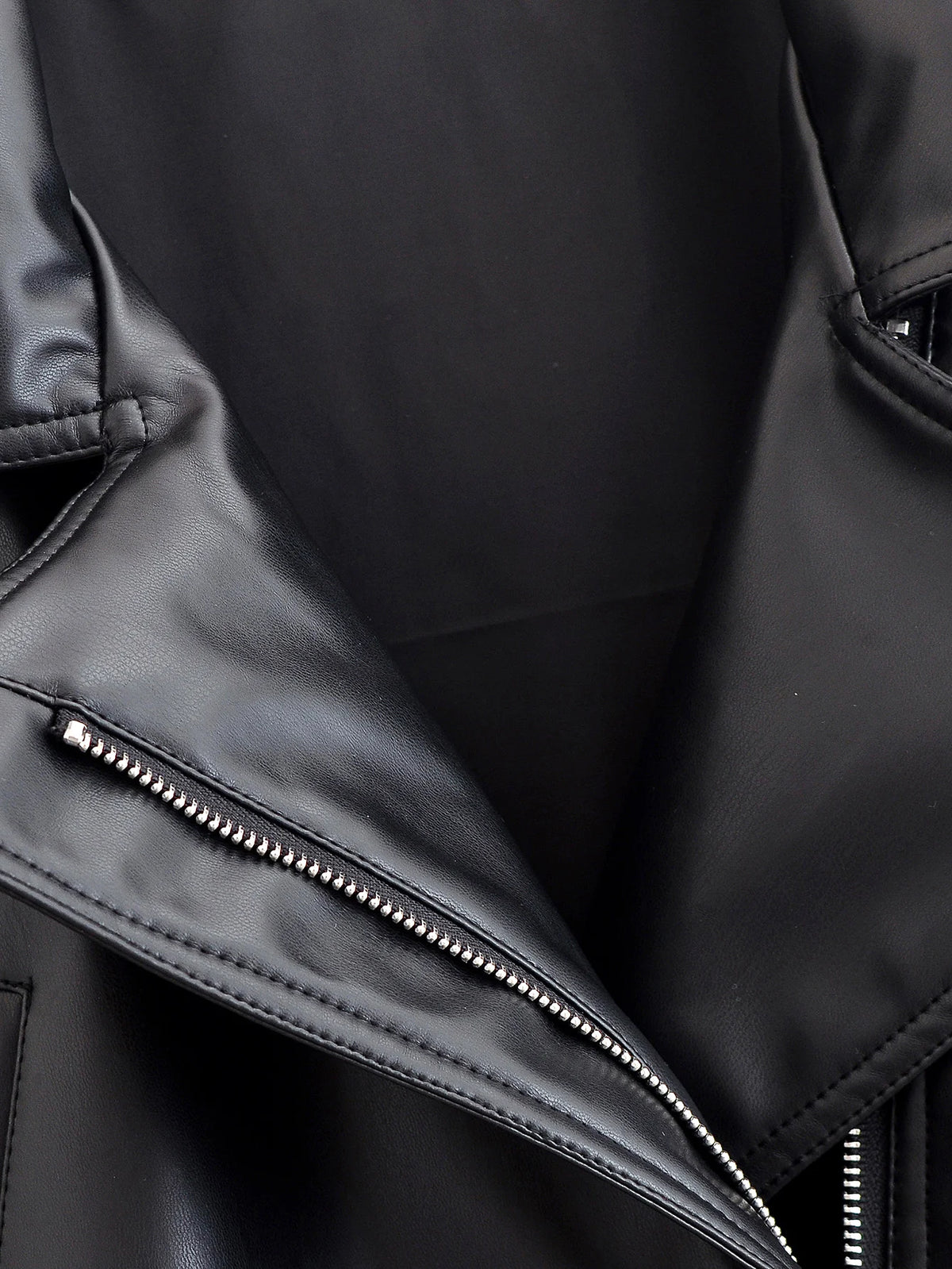 Kunstleder-Trenchcoat Vintage Motorrad - JWANOFFIZIELL