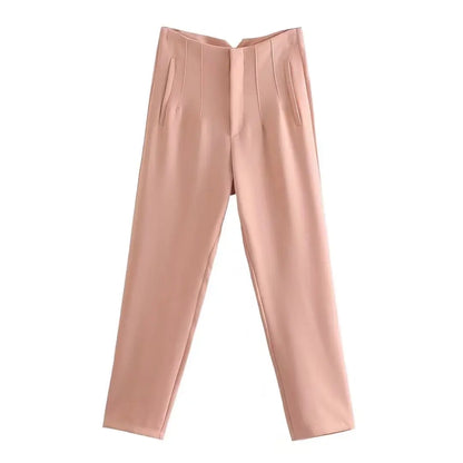 Elegante Bleistifthose Damen – High-Waist Slim-Fit Büro-Hose in vielen Farben
