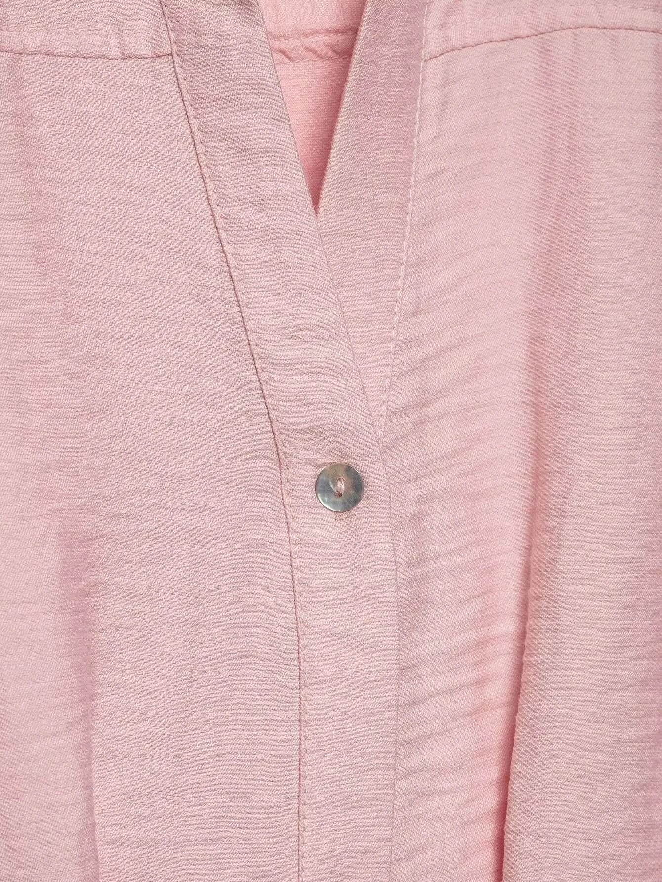 Basic Kurzarm-Bluse