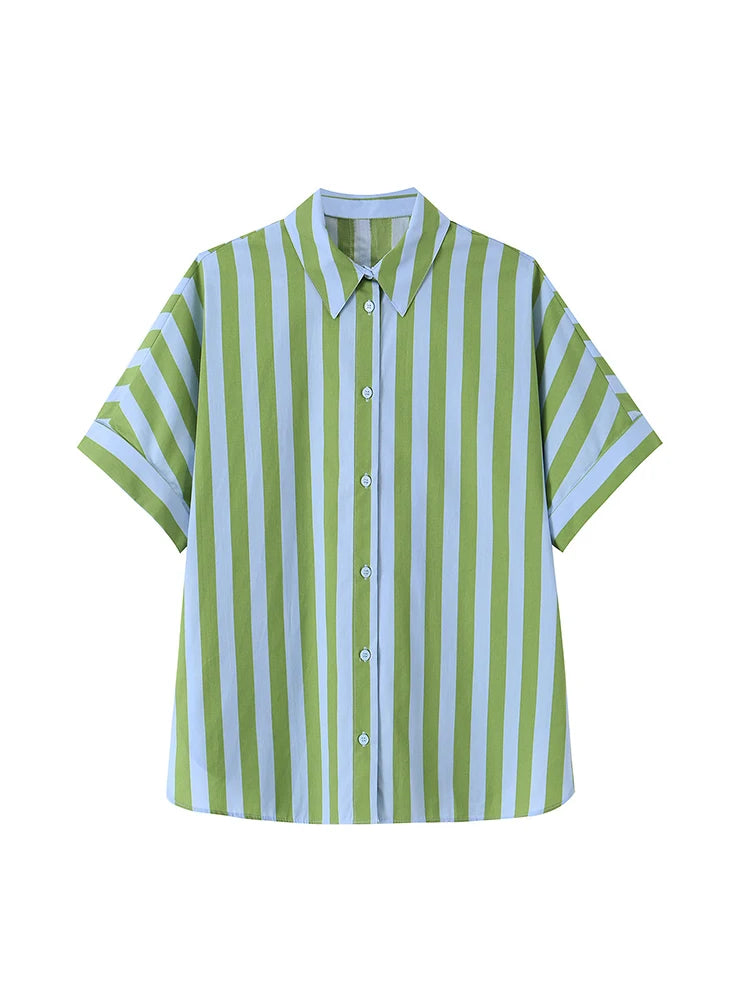 Streifen-Hemd & Shorts Set - JWANOFFIZIELL