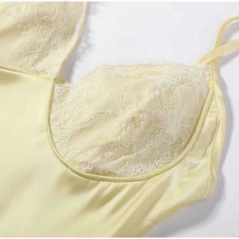 Spitzen Rückenfrei Kleid