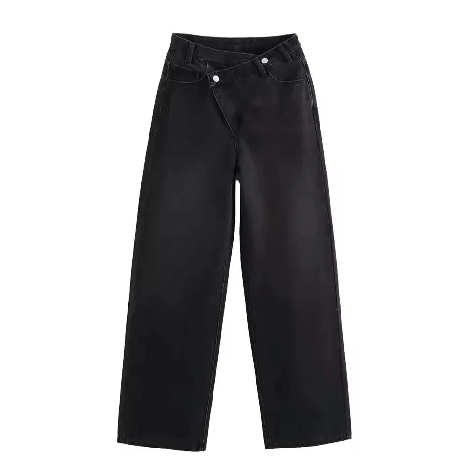 Weite Jeans in Schwarz - JWANOFFIZIELL