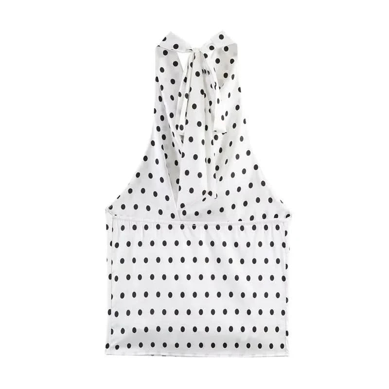 Satin Halter-Top