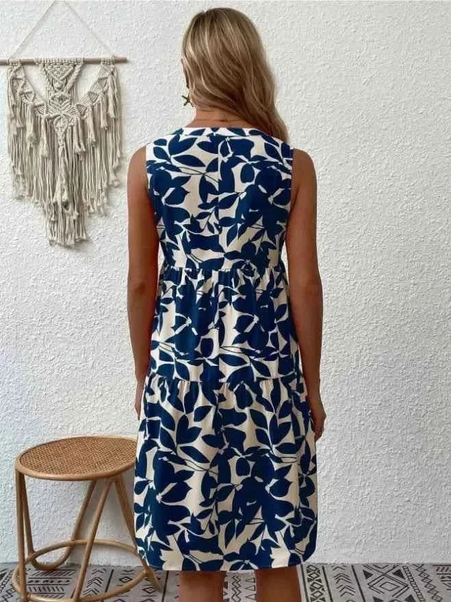 Boho Print Sommerkleid - JWANOFFIZIELL