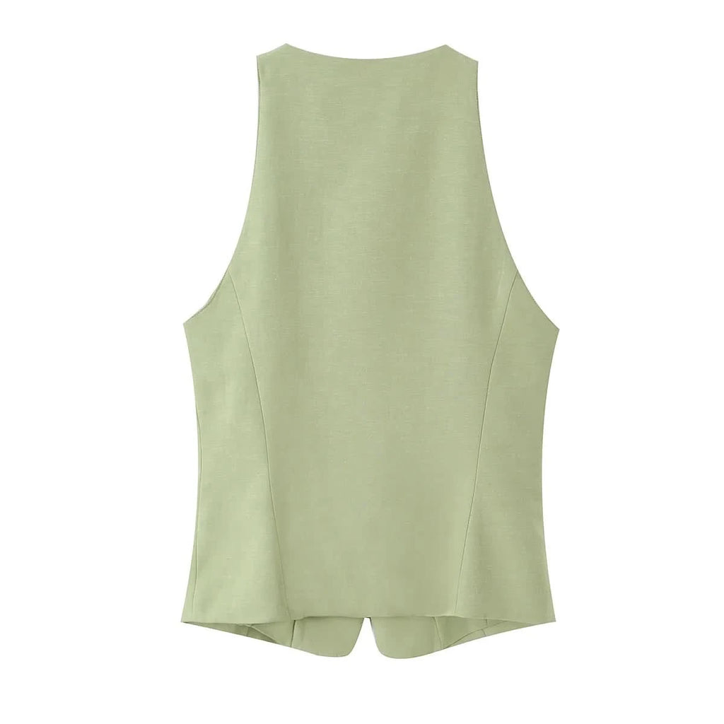 Rundhals Shorts Set