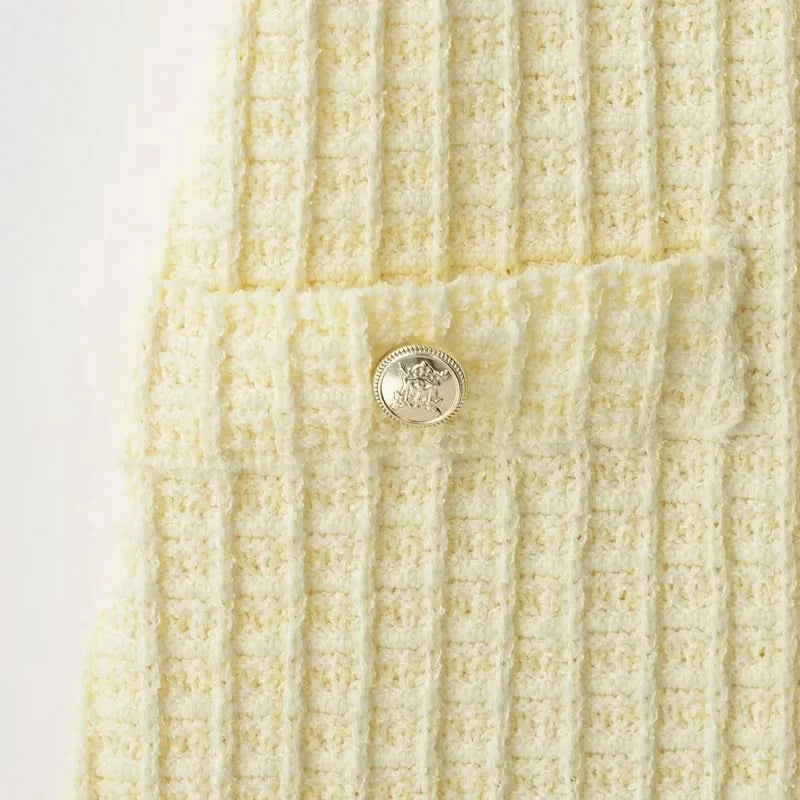 Strick Mini Kleid
