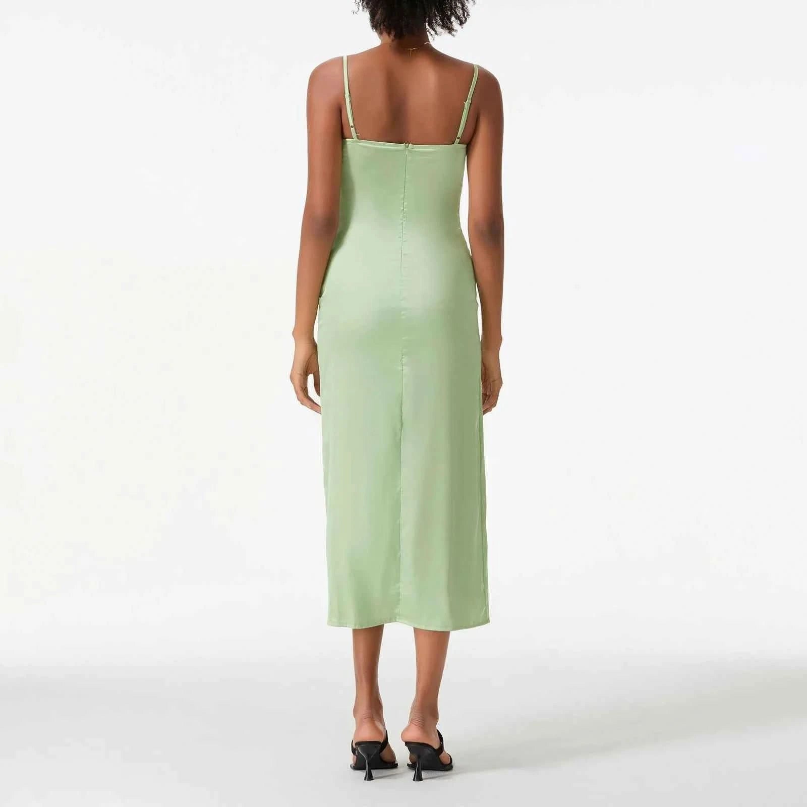 Satin Bodycon Kleid - JWANOFFIZIELL