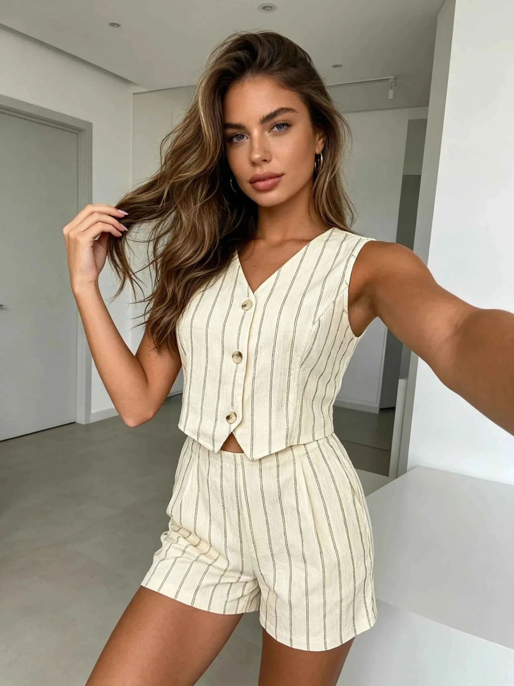 Strickweste Set