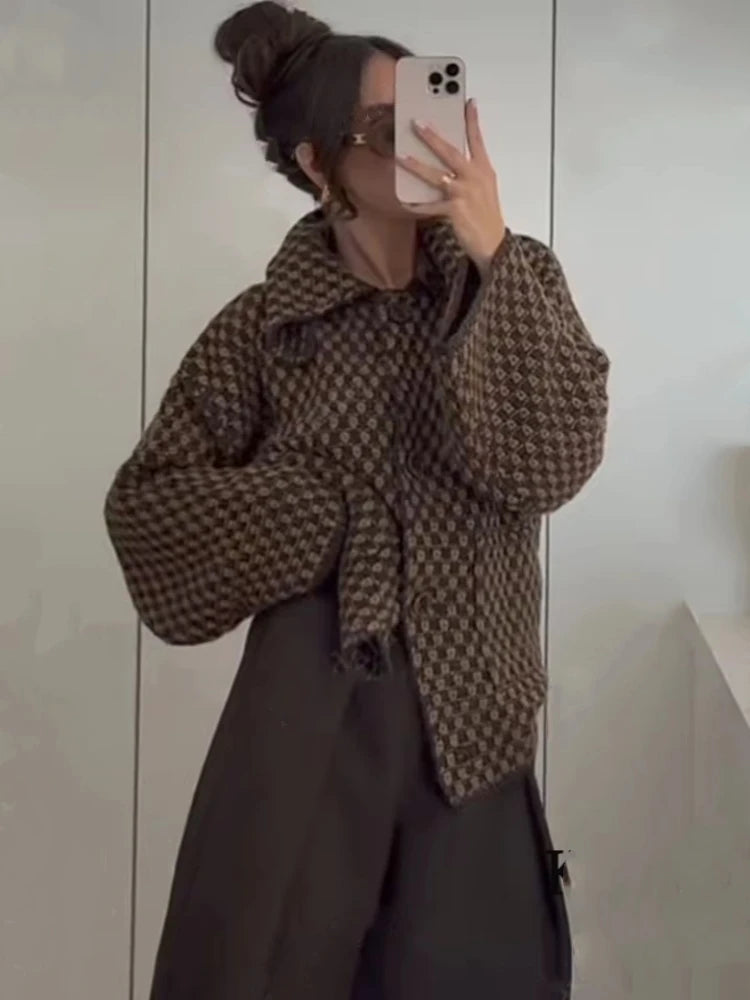 Strick-Cardigan Reverskragen Elegant - JWANOFFIZIELL