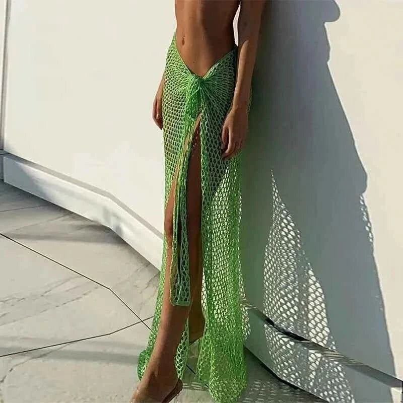 Häkel-Sarong in Grün - JWANOFFIZIELL