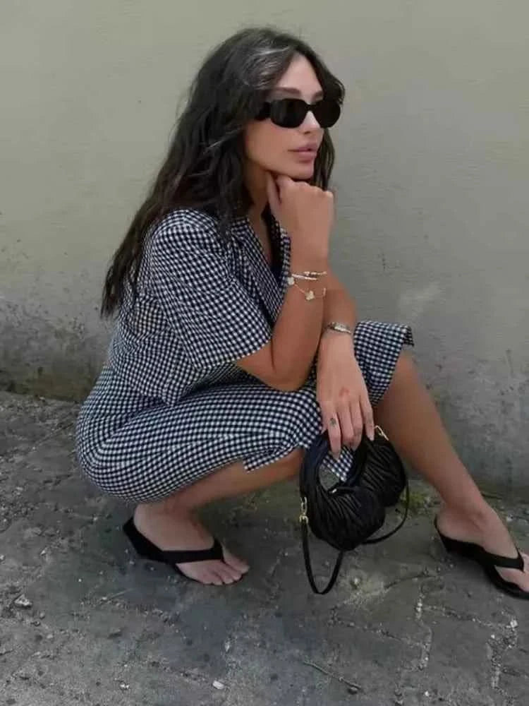 Karo Blazer Set