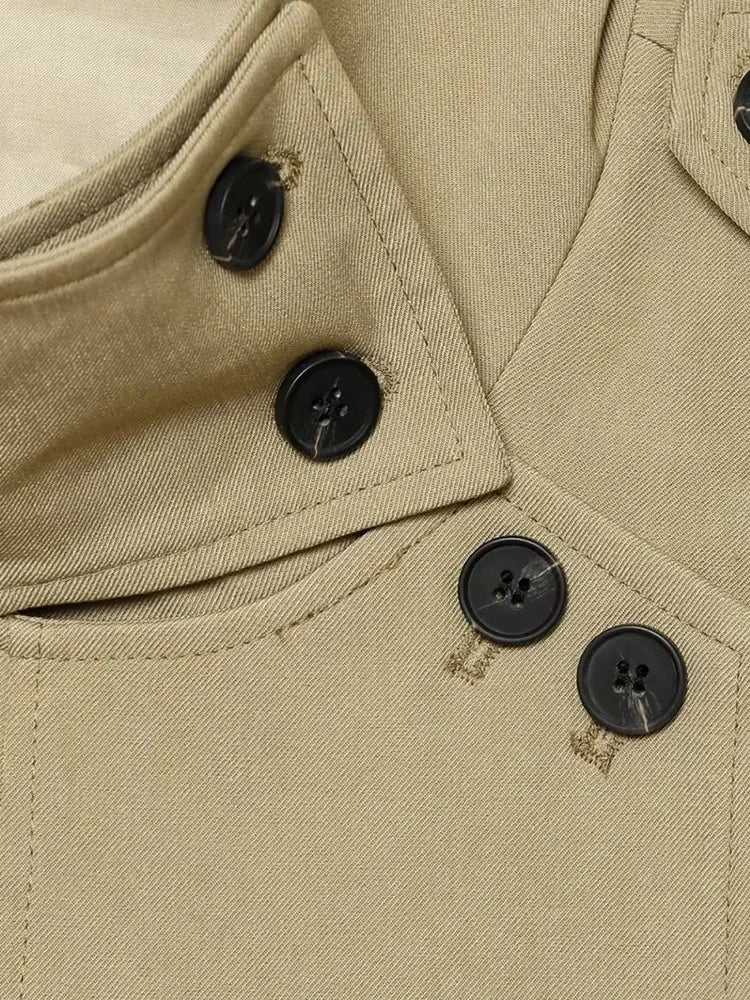 Trenchcoat Kurz mit Gürtel - JWANOFFIZIELL