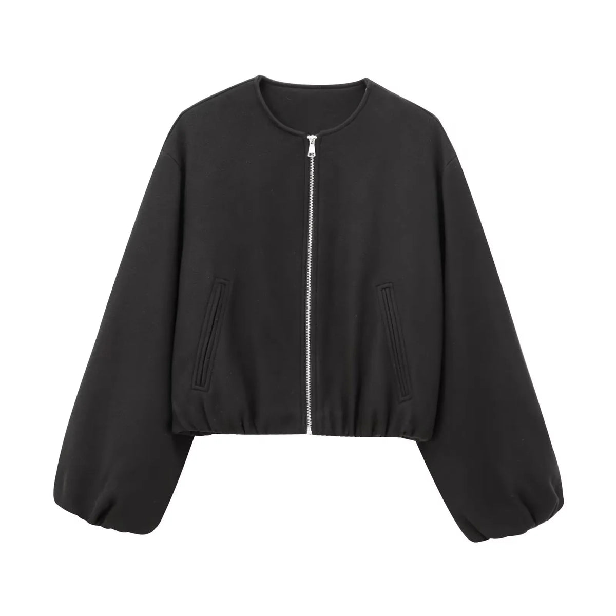 Fleece-Bomberjacke Sportlich - JWANOFFIZIELL