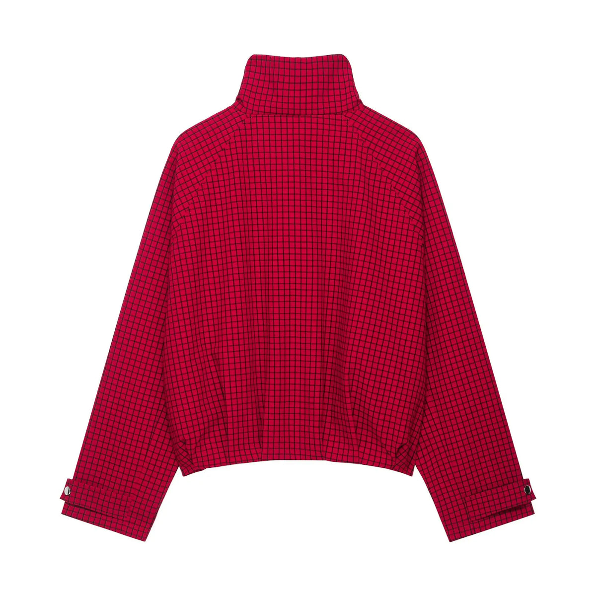 Cropped Bomberjacke Rot - JWANOFFIZIELL
