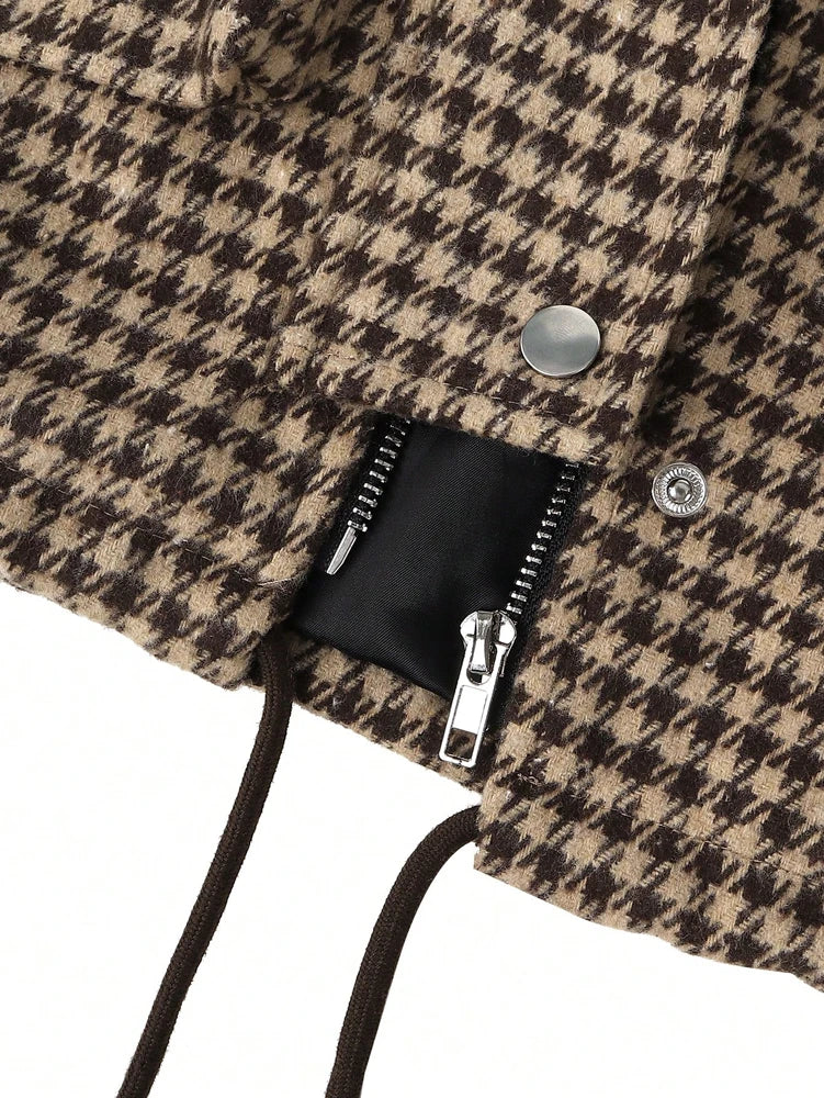 Cropped Jacke Hahnentritt - JWANOFFIZIELL