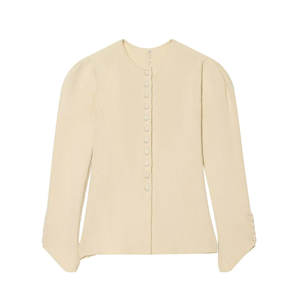 Strick-Cardigan Puffärmel - JWANOFFIZIELL