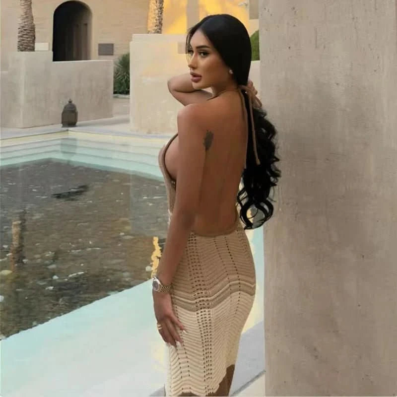 Halter-Strandkleid - JWANOFFIZIELL