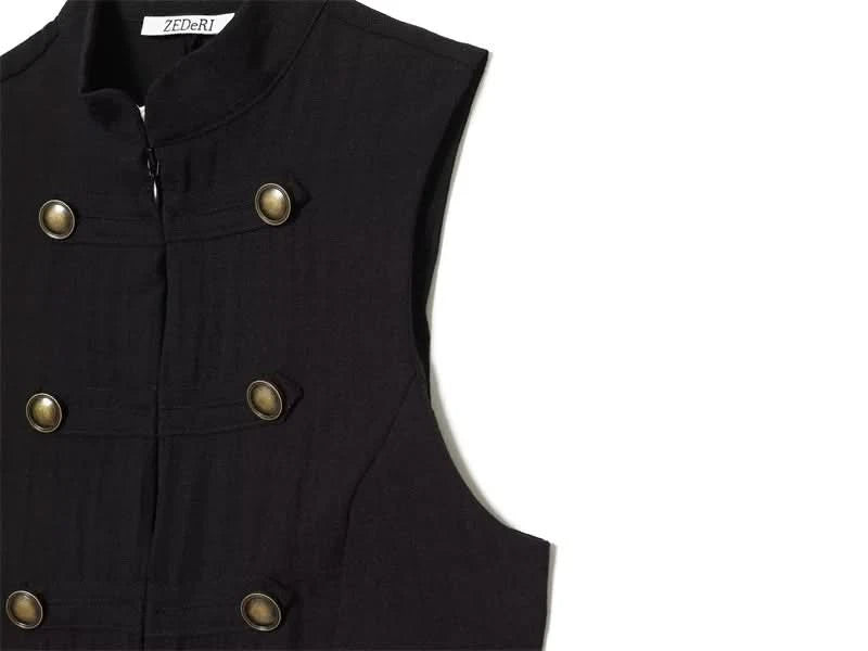 Ärmelloses Knopf-Shirt