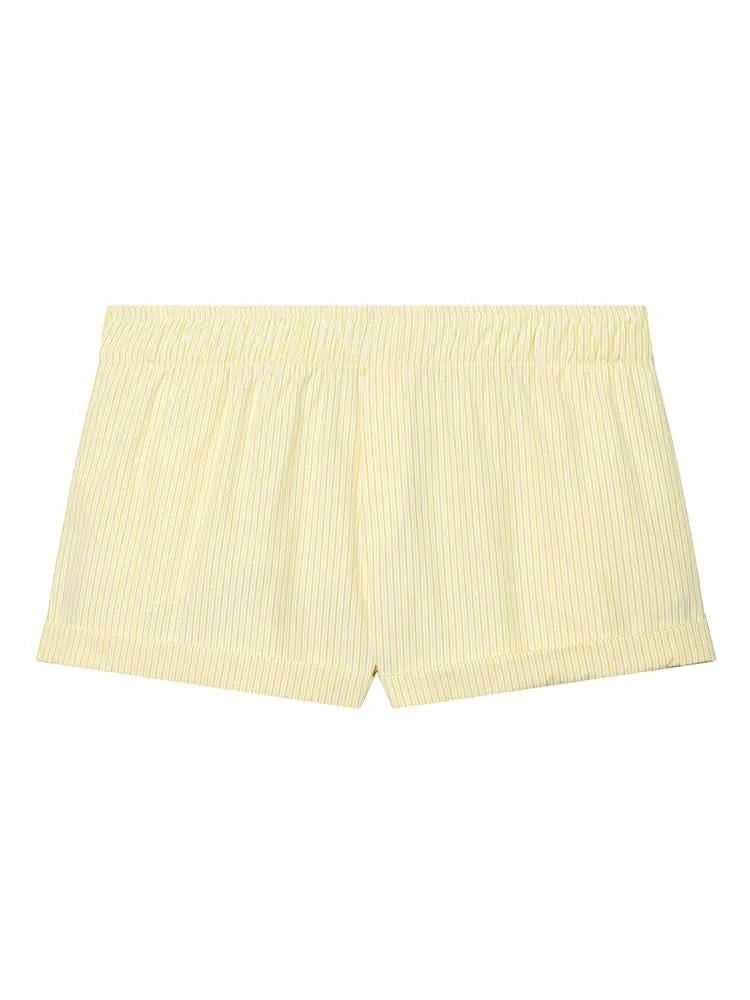 Streifen Shorts Set