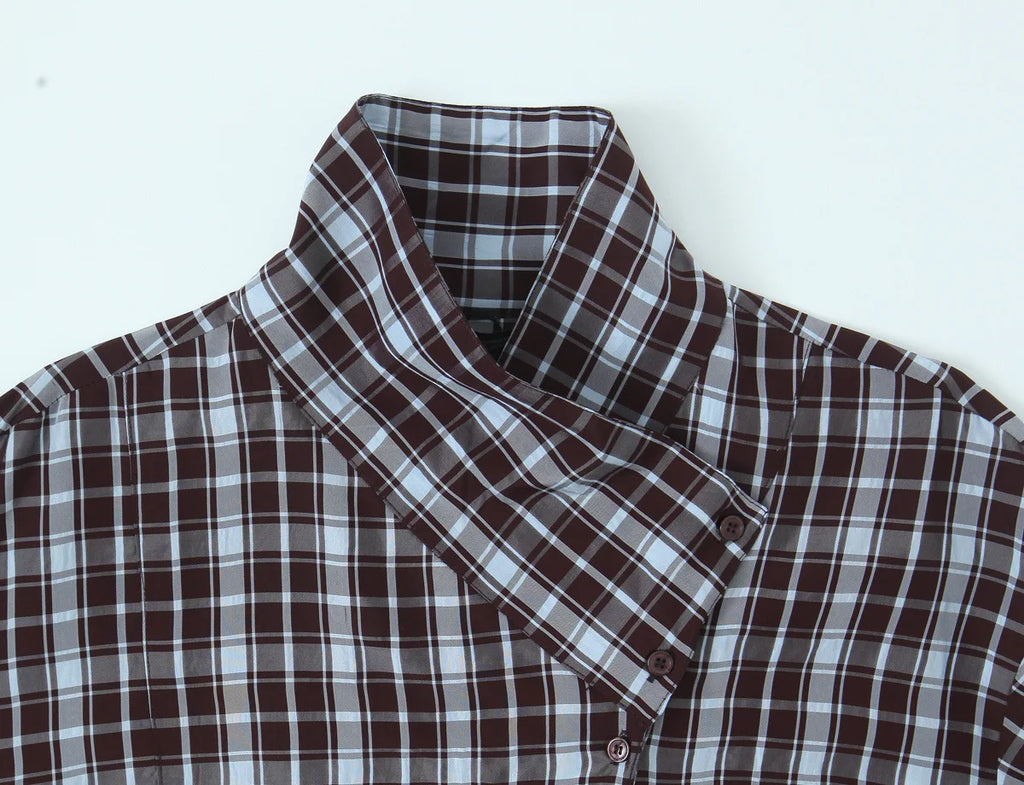Bluse Kariert Locker - JWANOFFIZIELL