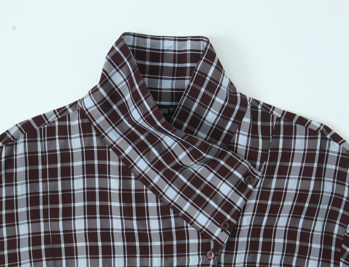 Bluse Kariert Locker - JWANOFFIZIELL