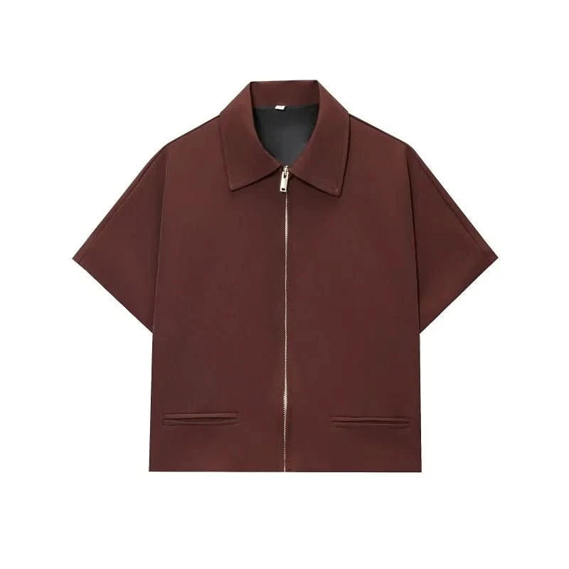 Varsity Kurz-Jacke in Braun - JWANOFFIZIELL