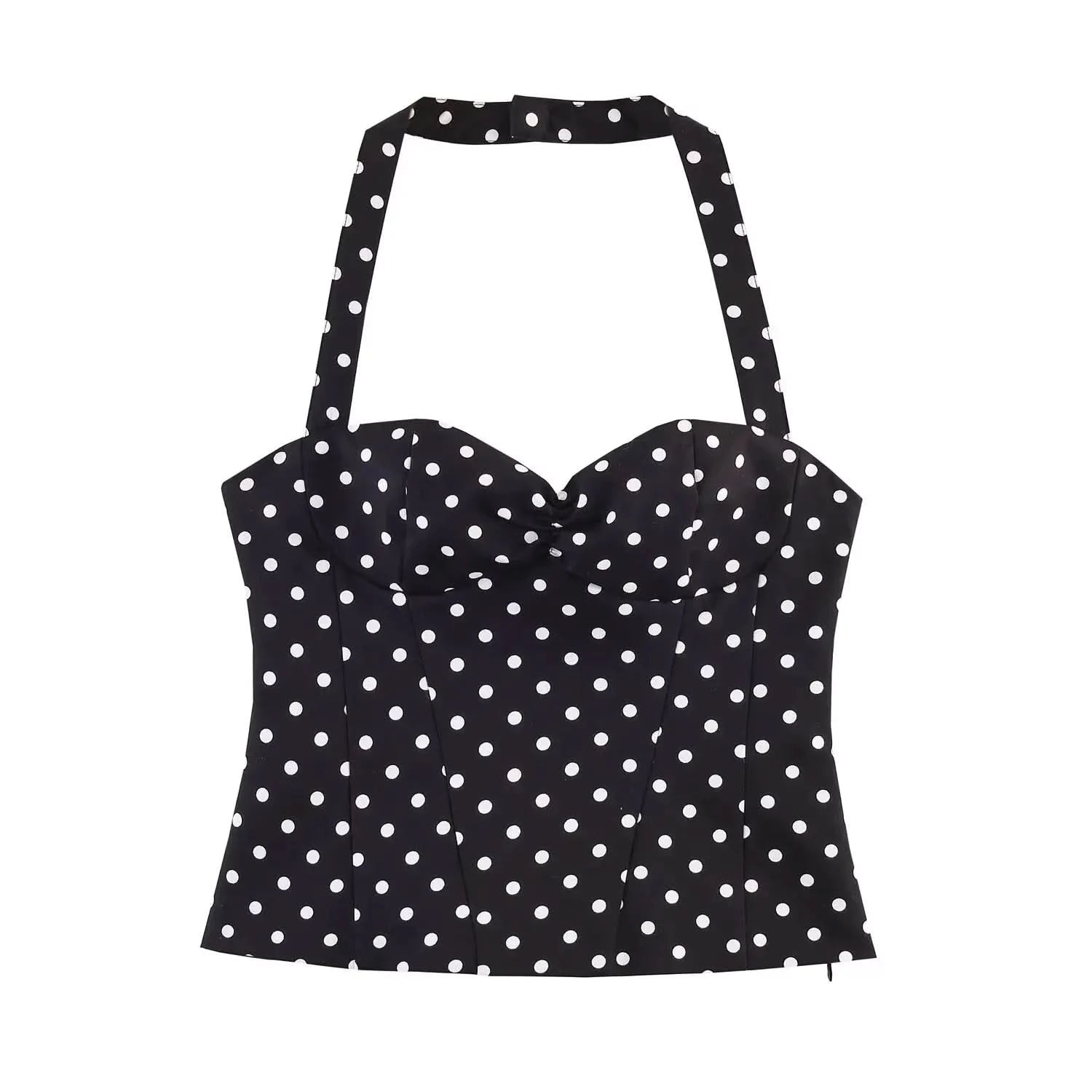 Punkte Halter Shorts-Set