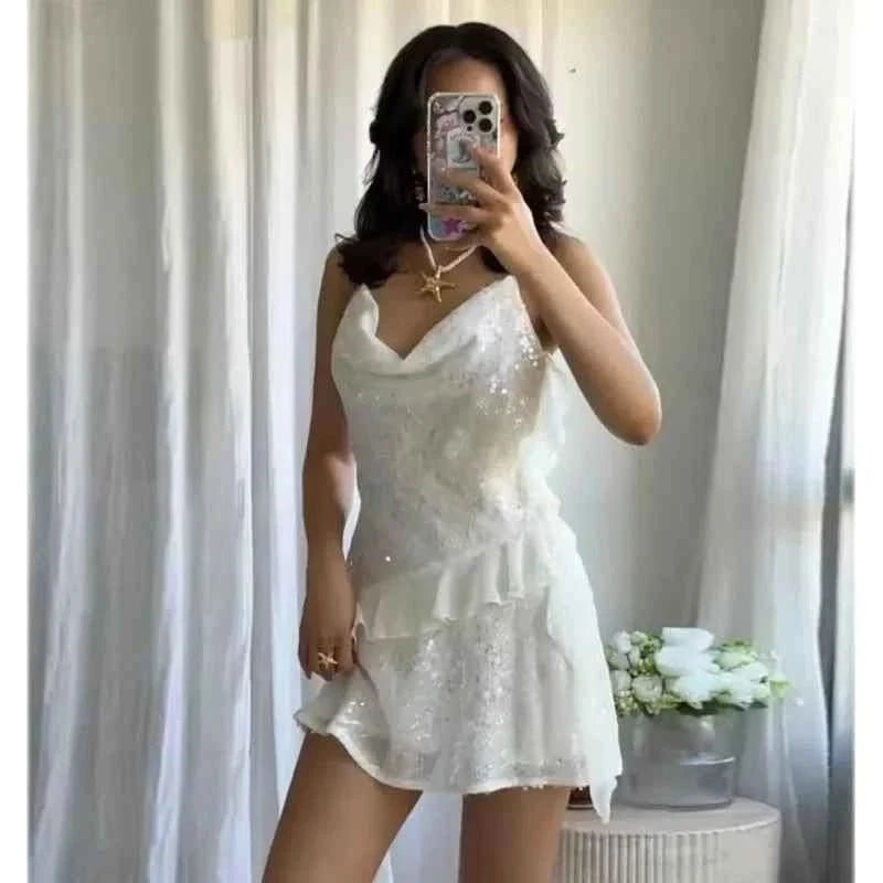 Pailletten Mini Kleid - JWANOFFIZIELL