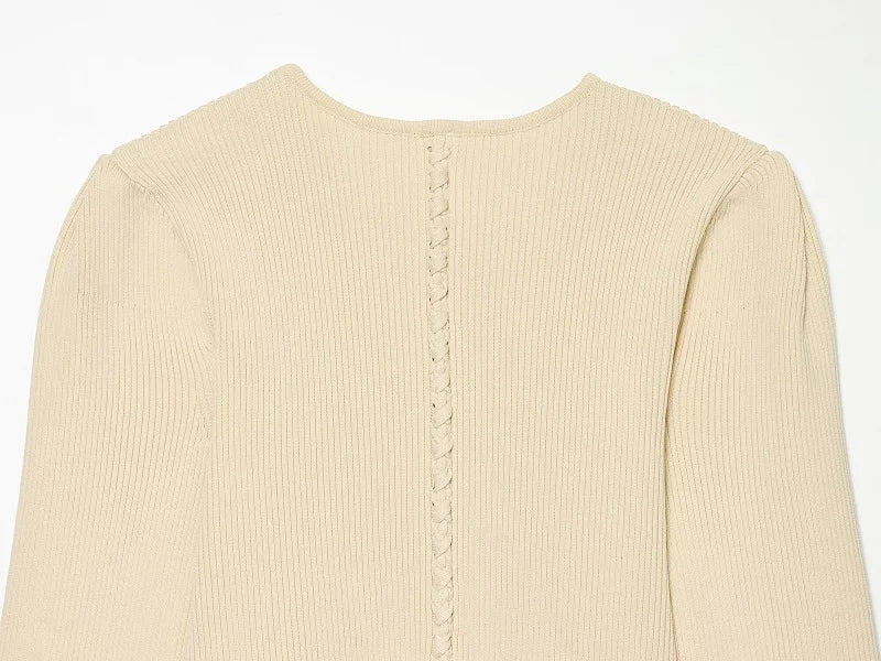 Strick-Cardigan Puffärmel - JWANOFFIZIELL