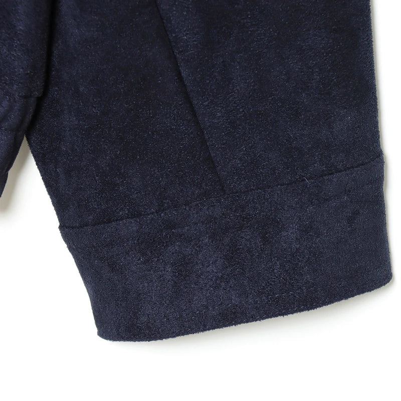 Veloursleder-Bomberjacke Chic - JWANOFFIZIELL