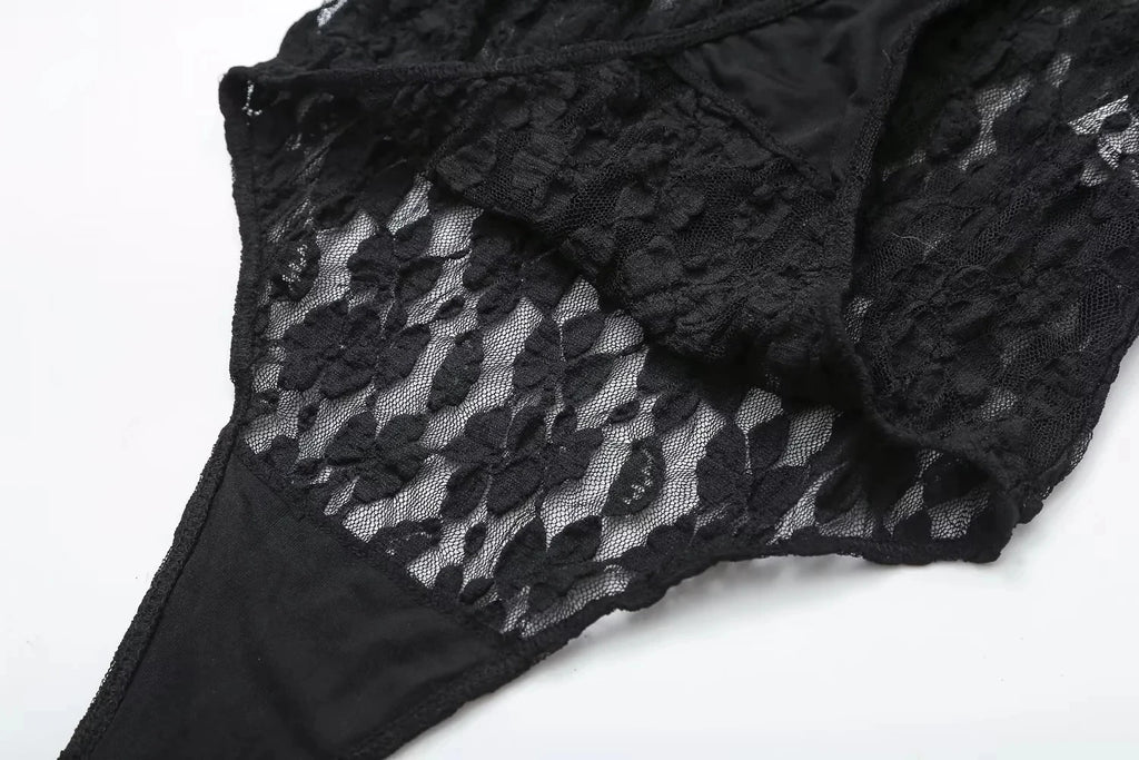 Spitzen-Set Y2K High-Waist - JWANOFFIZIELL
