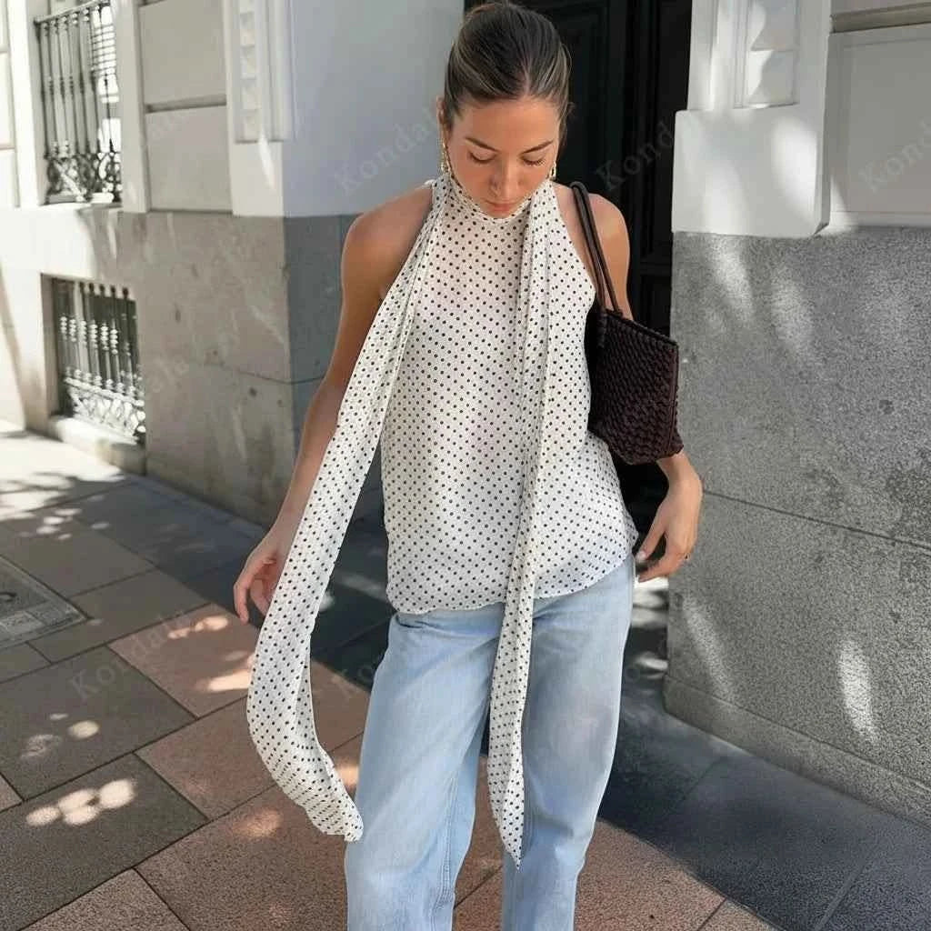 Halter-Top Polka-Dot - JWANOFFIZIELL