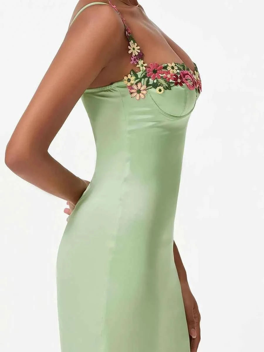 Satin Bodycon Kleid - JWANOFFIZIELL