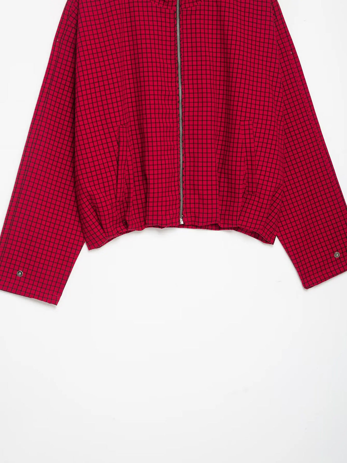 Cropped Bomberjacke Rot - JWANOFFIZIELL