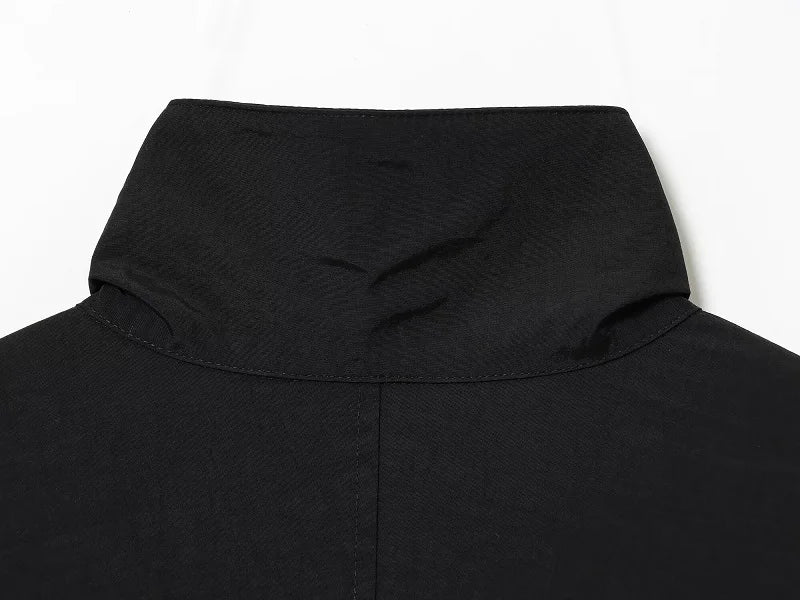 Windjacke Cropped Schwarz - JWANOFFIZIELL