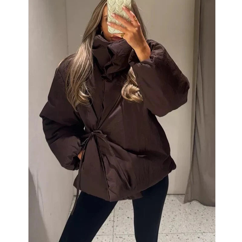 Steppjacke Hoher Kragen - JWANOFFIZIELL