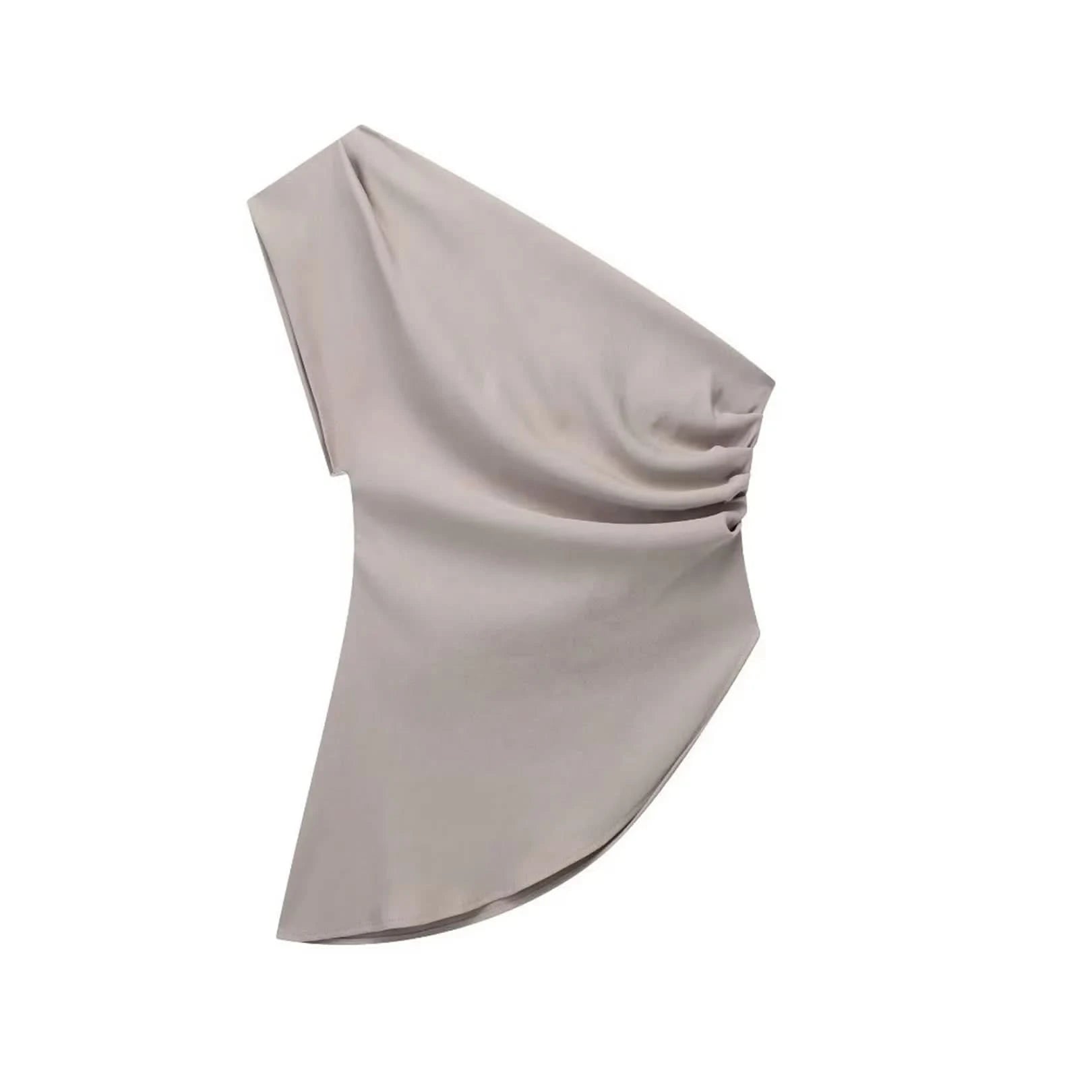 Asymmetrisches Off-Shoulder Top