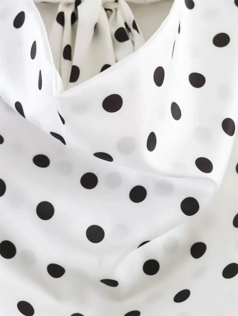 Satin Halter-Top