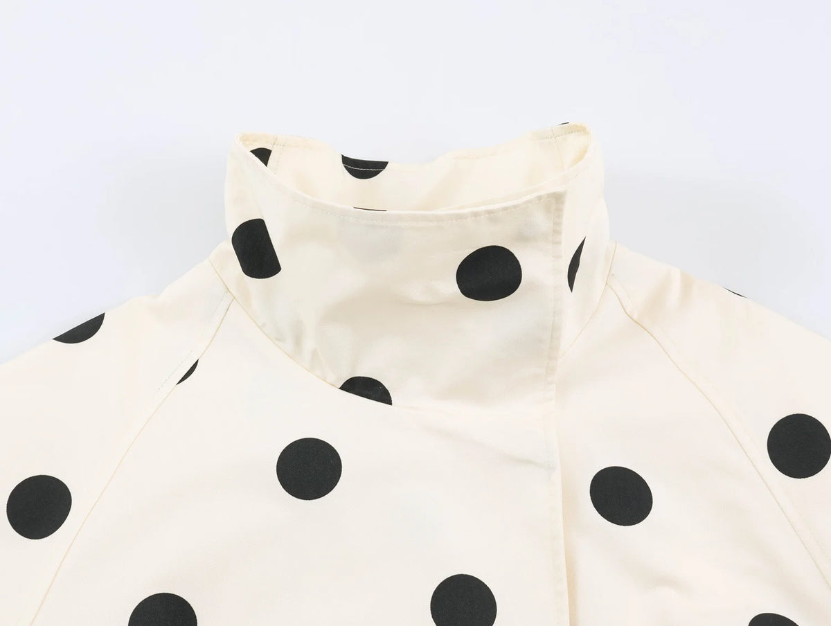 Bomberjacke Polka-Dot Retro - JWANOFFIZIELL