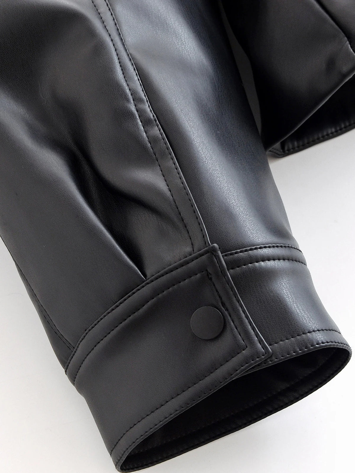 Kunstleder-Trenchcoat Vintage Motorrad - JWANOFFIZIELL