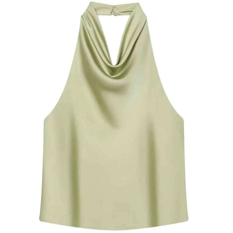 Satin Korsett Top in Smaragdgrün - JWANOFFIZIELL