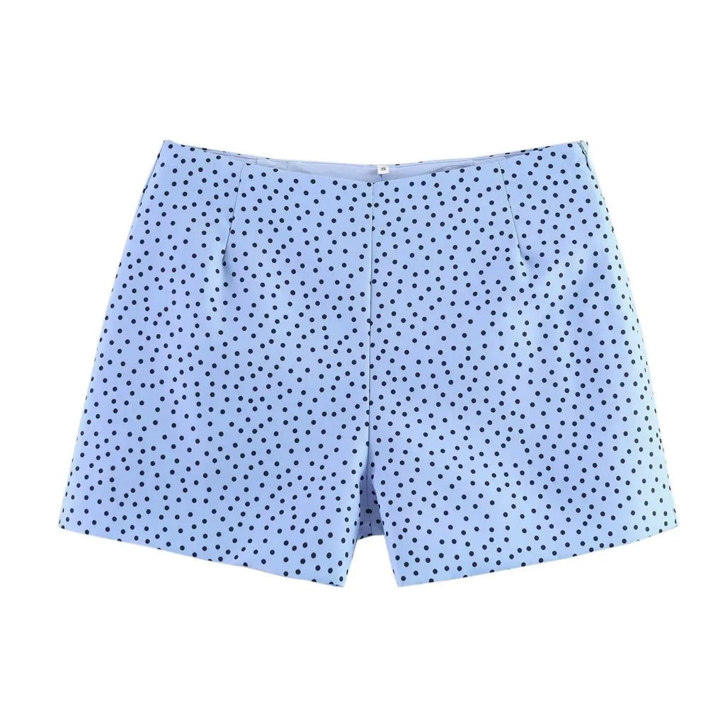 Punkte Halter Shorts-Set