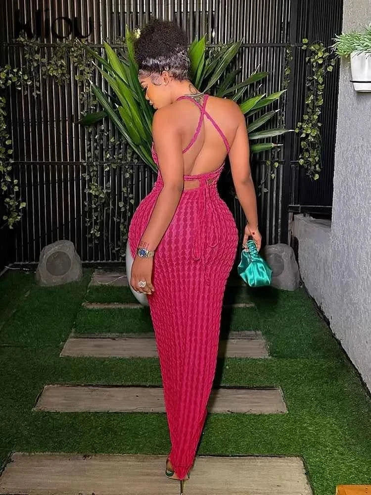 Bandage Maxi Kleid - JWANOFFIZIELL