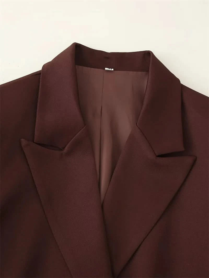 Print Schnür-Blazer