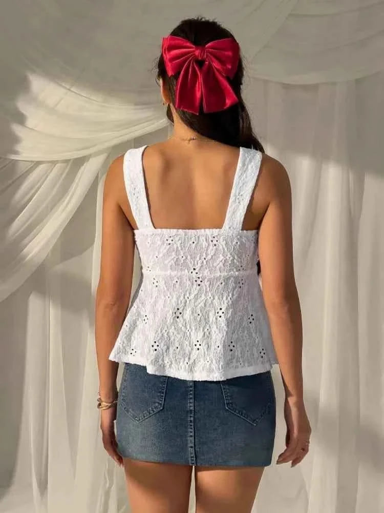 Spitzen Tank-Top